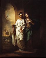 Fidelia and Speranza, 1776, west