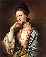 Portrait of Ann Barbara Hill Medlycott, 1788, west