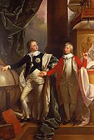 Princes William and Edward, 1778, west