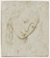 Head of the Virgin, weyden