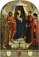 Madonna with the saints, weyden
