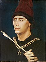 Portrait of Antoine, bastard of Burgundy, 1460, weyden