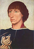 Portrait of Francesco d-Este, 1460, weyden