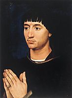 Portrait of Jean de Gros, 1450, weyden
