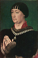 Portrait of Jean le Belliqueux, 1451, weyden