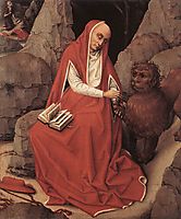 Saint Jerome and the Lion, 1450, weyden
