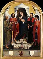 Virgin with the Child and Four Saints, weyden
