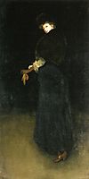Arrangement in Black The Lady in the Yellow Buskin, 1883, whistler