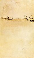 Beach Scene, c.1886, whistler