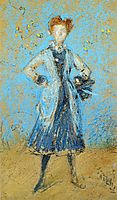 The Blue Girl, 1874, whistler