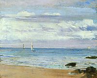 Blue and Silver Trouville, 1865, whistler