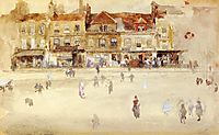 Chelsea Shops, c.1885, whistler