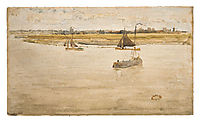 Gold and Brown: Dordrecht, 1884, whistler