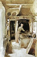 The Kitchen, 1858, whistler