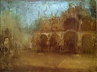 Nocturne: Blue and Gold - St Mark-s, Venice, 1880, whistler