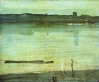 Nocturne in Blue and Green, 1871, whistler