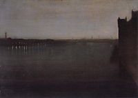 Nocturne, Grey and Gold, 1874, whistler