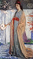 The Princess from the Land of Porcelain, 1865, whistler