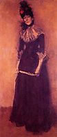 Rose et Argent: La Jolie Mutine, c.1890, whistler