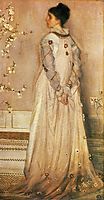 Symphony in Flesh Colour and Pink: Portrait of Mrs Frances Leyland, 1873, whistler