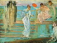Symphony in White and Red, c.1868, whistler