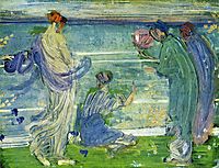 Variations in Blue and Green, 1868, whistler