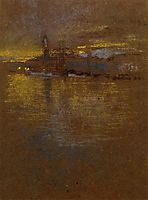 View across the Lagoon, 1880, whistler