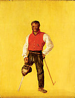 Billy Waters, mariner and street performer/ beggar, 1815, wilkie