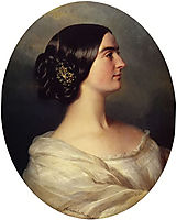 Charlotte Stuart, Viscountess Canning, 1849, winterhalter