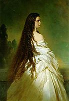 Elisabeth Kaiserin von Österreich, 1865, winterhalter