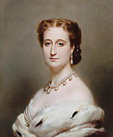 Eugénie, Empress Consort of the French, 1864, winterhalter