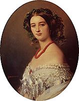 Maria Louise of Wagram Princess of Murat, 1854, winterhalter
