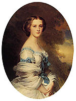 Melanie de Bussiere, Comtesse Edmond de Pourtales, 1857, winterhalter