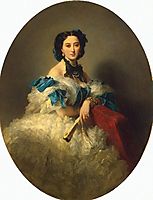 Portrait of Countess Varvara Musina-Pushkina, winterhalter