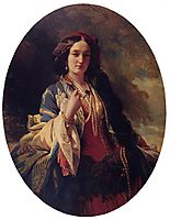 Portrait of Katarzyna Potocka, 1854, winterhalter