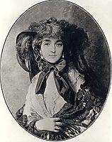 Portrait of Katarzyna Potocka née Branicka, wife of Adam Potocki, c.1850, winterhalter