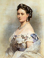 The Princess Victoria, Princess Royal as Crown Princess of Prussia in 1867, 1867, winterhalter