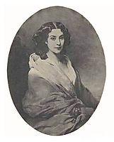 Sofia Gagarina, c.1850, winterhalter