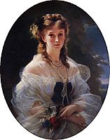Sophie Trobetskoy, Duchess of Morny, 1863, winterhalter
