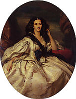 Wienczyslawa Barczewska, Madame de Jurjewicz, 1860, winterhalter