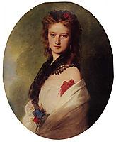Zofia Potocka, Countess Zamoyska, 1870, winterhalter