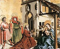 The Adoration of the Magi, c.1444, witz