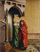 Joachim and Anna in front of the Golden Gate , 1435, witz