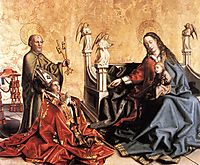 Presentation of Cardinal de Mies to the Virgin, c.1444, witz
