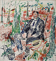 Man with Straw Hat, 1913, wouters