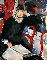 Seated woman, 1915, wouters