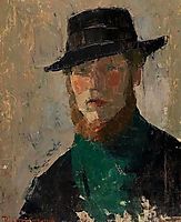 Self-portrait, 1908, wouters