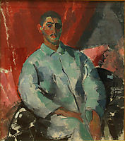 Self-portrait with Black Bandage, 1915, wouters
