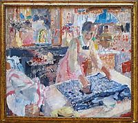 Woman Ironing, 1912, wouters