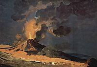 The Eruption of Vesuvius, wright
